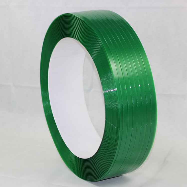 彩色塑钢带 直供绿色pet打包带 加工定做 宏发