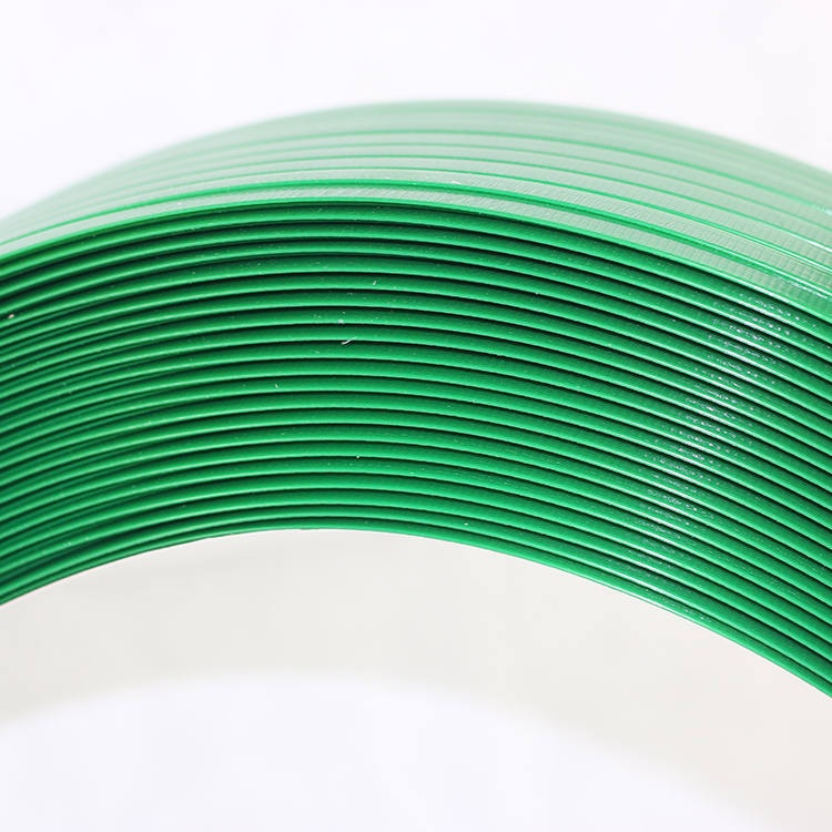 绿色透明塑钢带 手工塑钢打包带 生产厂家 宏发