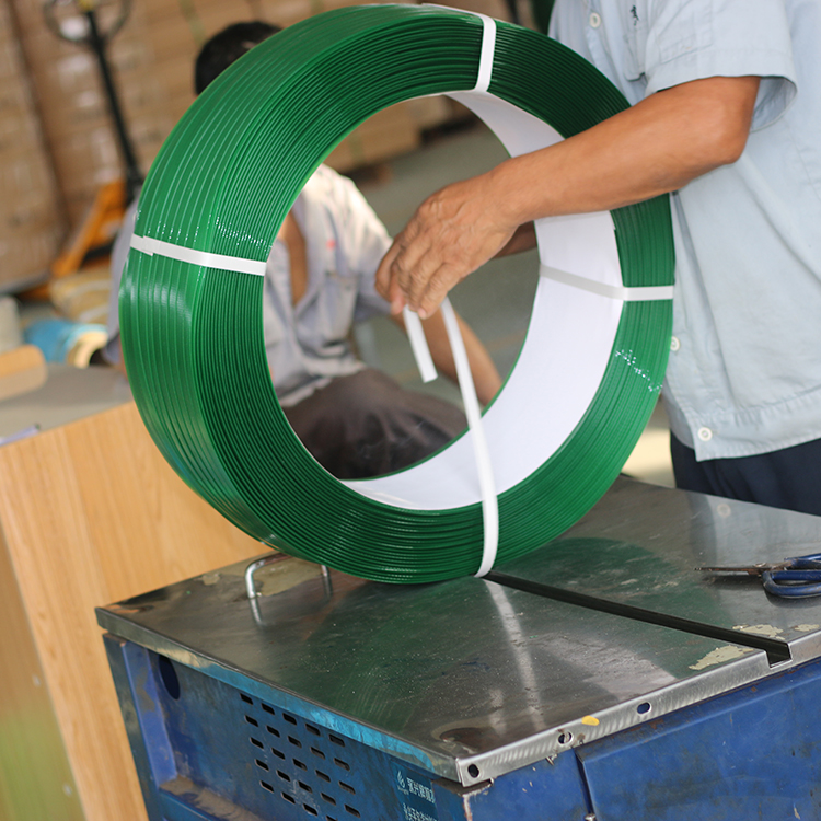 手工绿色塑钢带打包带 高强度塑钢打包带 产地货源 宏发