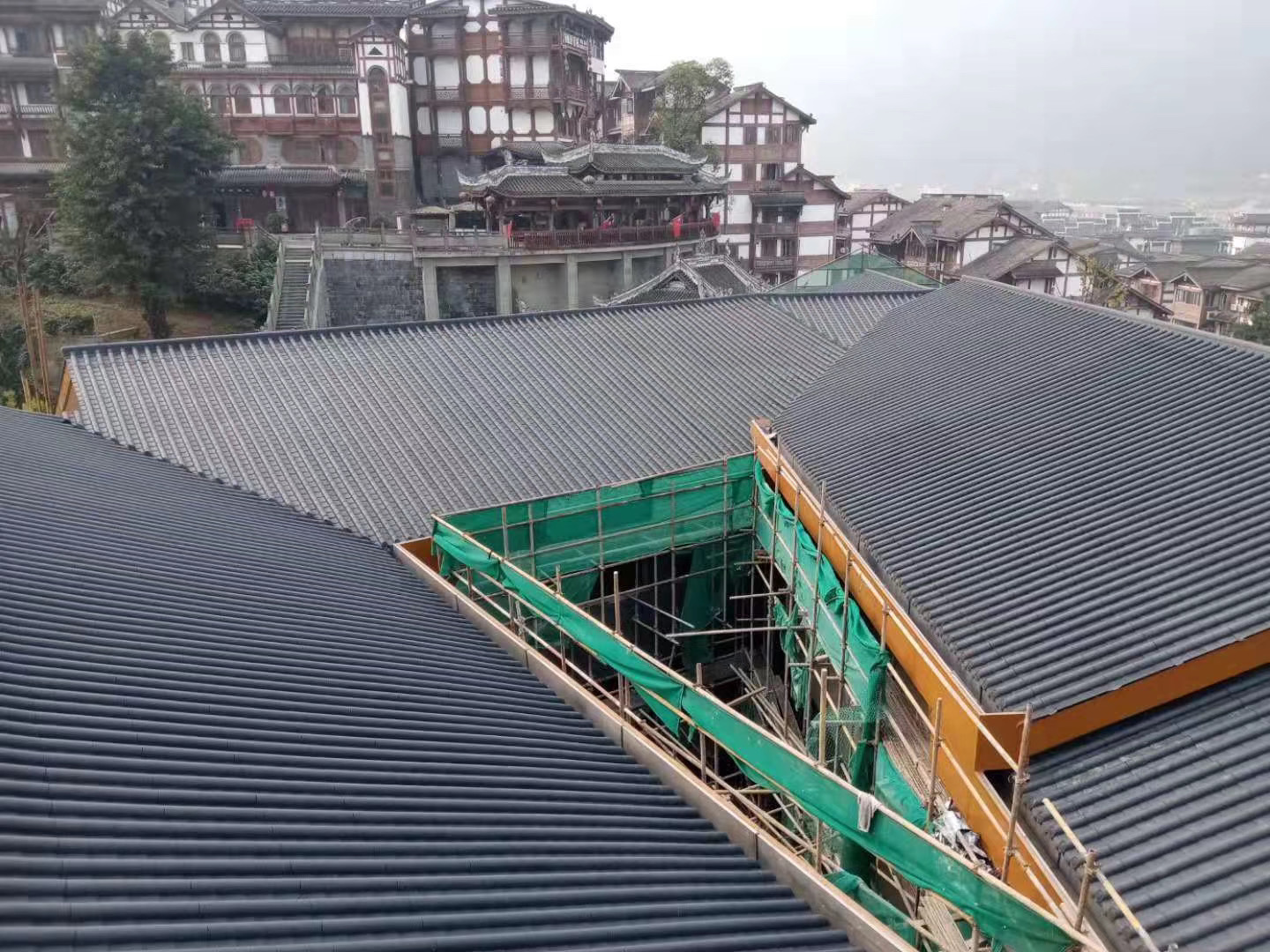 供应大兴安岭地区 高分子装饰瓦 厂家直销-杭州汉柏瓦业有限公司-首屏